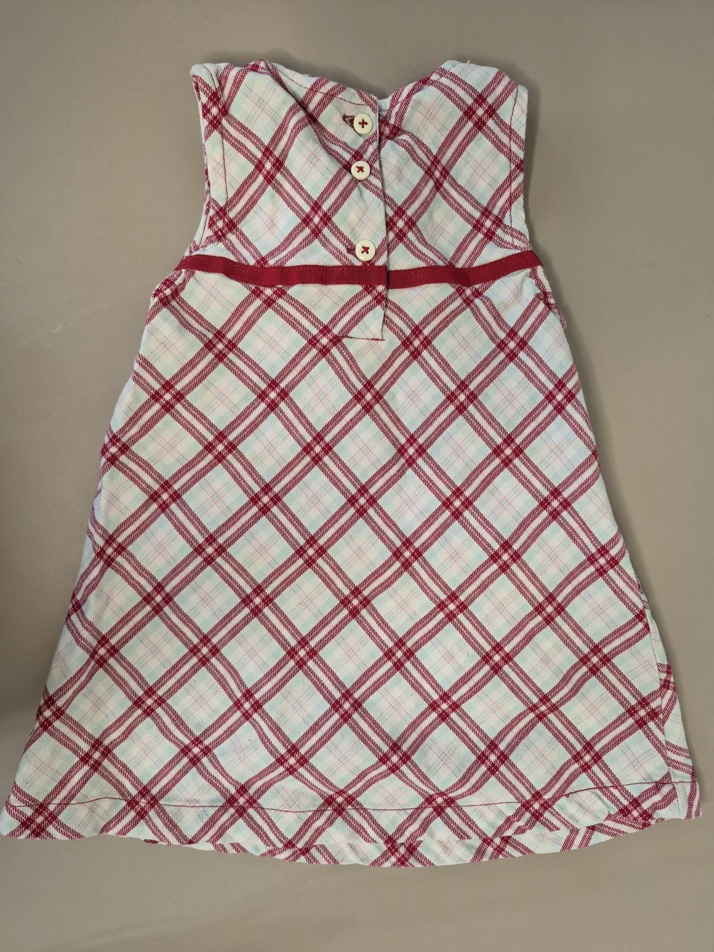 Gymboree Red Plaid Dress & Naartjie Kids Red Leggings Set 12-18 Months